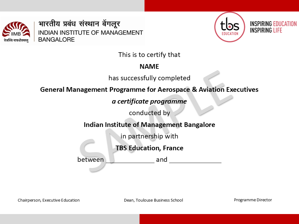 GMAE Certificate